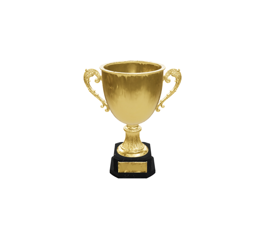 Goblet trophy template